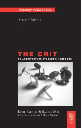 Read: The Crit: Book An Architecture Student's Handbook