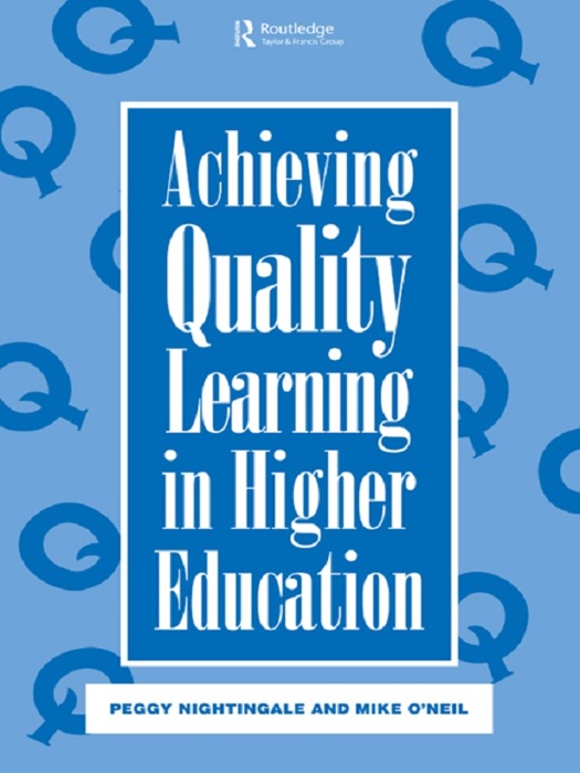 Achieving Quality Learning in Higher Education