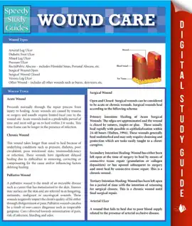 Wound Care (Speedy Study Guides)