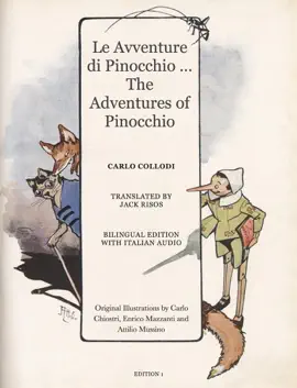 Read: The Adventures of Pinocchio - Le Avventure di Book Pinocchio