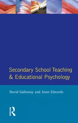 Read: Secondary Book School Teaching and Educational Psychology