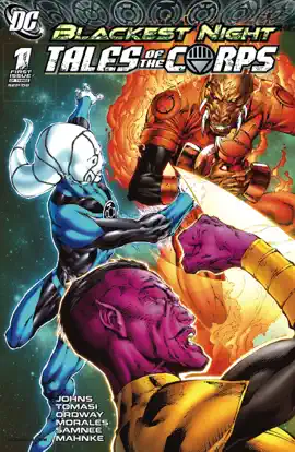 Read: Book Blackest Night: Tales of the Corps (2009-) #1