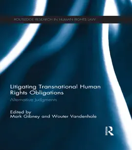 Read: Book Litigating Transnational Human Rights Obligations