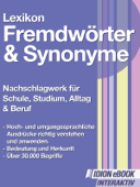 Lexikon Fremdwörter Synonyme - Serges Verlag