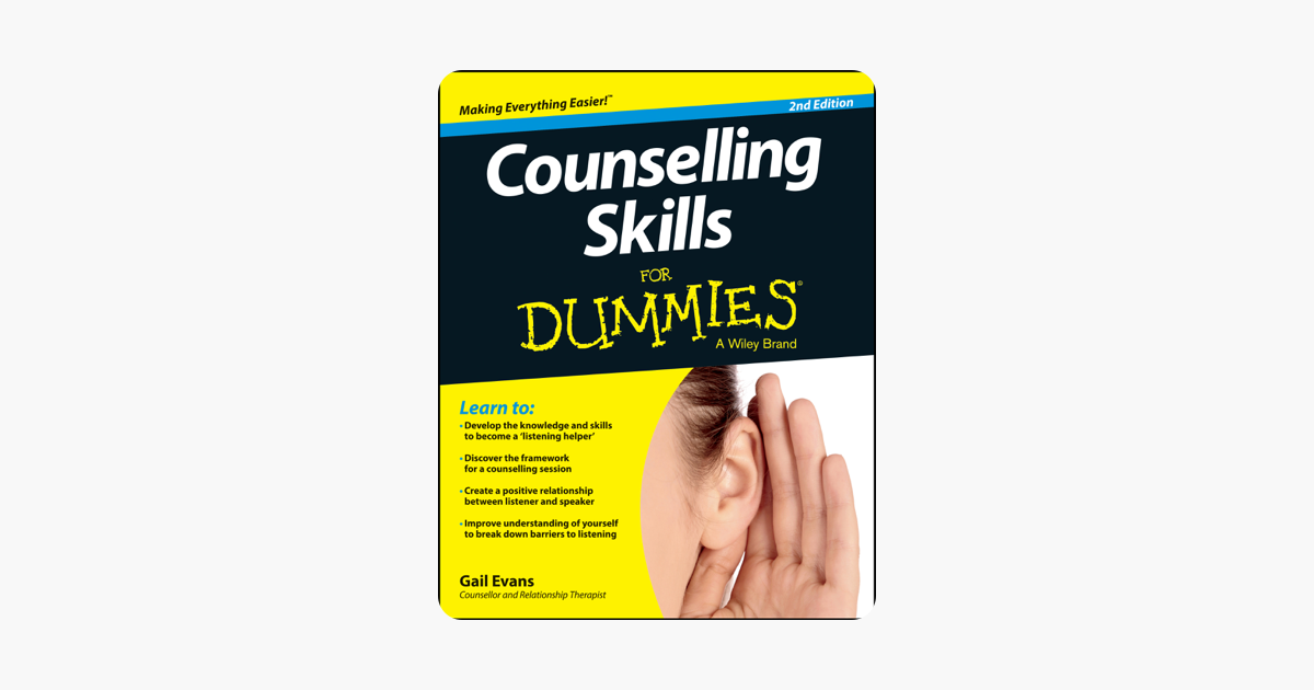 Counselling Skills For Dummies