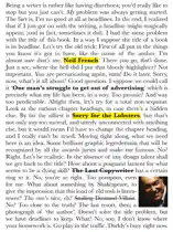 Sorry for the Lobsters