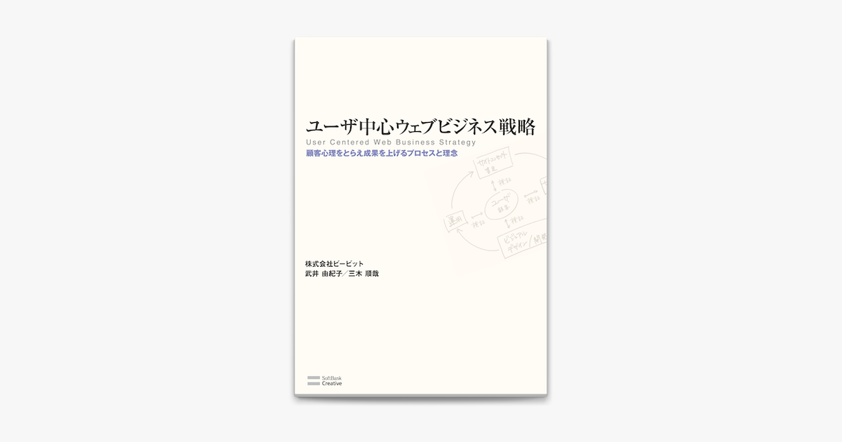 Apple Booksでユーザ中心ウェブビジネス戦略 顧客心理をとらえ成果を上げるプロセスと理念を読む