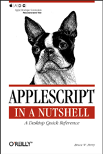 AppleScript in a Nutshell - Bruce W. Perry Cover Art