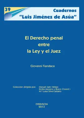Read: El Derecho penal entre la Ley Book y el Juez