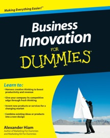 Business Innovation For Dummies Alexander Hiam