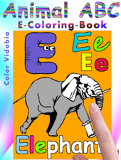 Animal ABC – E-Coloring-Book - Color Vidobia Cover Art