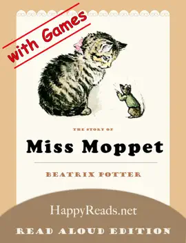 Read: The Story of Book Miss Moppet (Read-Aloud with Games)