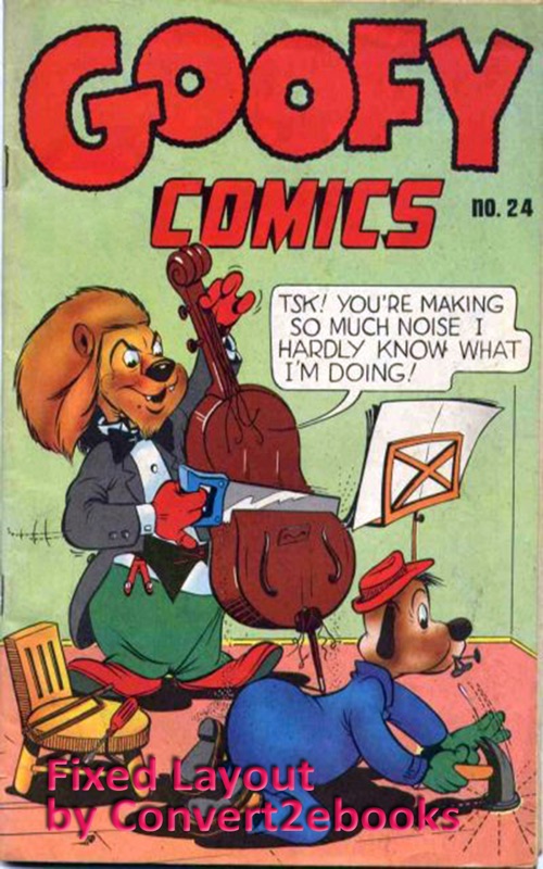 Goofy Comics No. 24 (Bagshaw Bear)