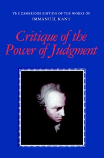 Critique of the Power of Judgment by Immanuel Kant, Paul Guyer & Eric Matthews