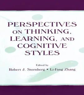Read: Perspectives on Thinking, Learning, Book and Cognitive Styles
