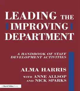 Read: Book Leading the Improving Department
