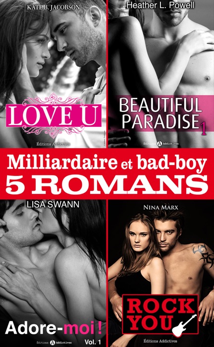 Milliardaire et bad-boy - Cinq romans