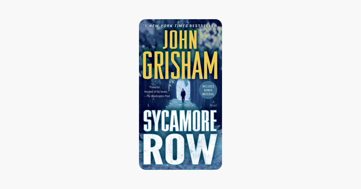 Sycamore Row - John Grisham Sycamore Row - John Grisham