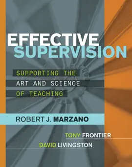 Read: Book Effective Supervision