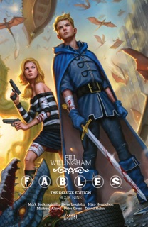 Fables: The Deluxe Edition Book Nine by Phil Lamarr, Bill Willingham, Niko Henrichon, Mark Buckingham, Michael Allred, Peter Gross & David Hahn