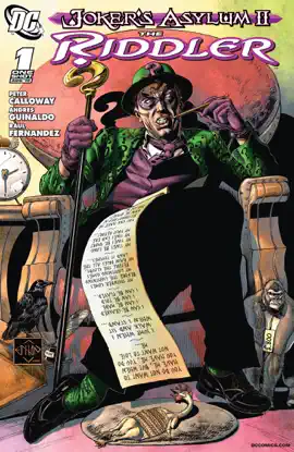 Read: Joker's Asylum II: Book The Riddler (2010-) #1