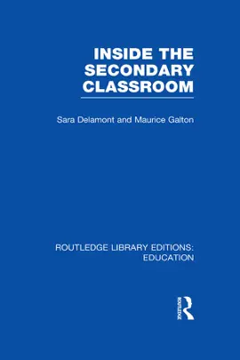 Read: Inside the Book Secondary Classroom (RLE Edu O)