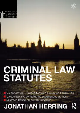 Read: Criminal Law Statutes Book 2012-2013