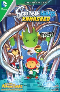 Scribblenauts Unmasked: A Crisis of Imagination #10 by Josh Elder & Adam Archer