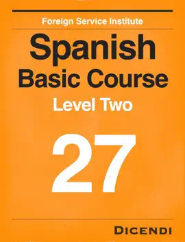 Learn Spanish - FSI Spanish Basic Course 27