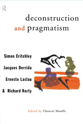 Read: Deconstruction and Book Pragmatism