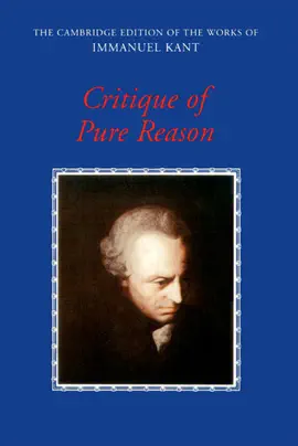 Read: Critique of Book Pure Reason