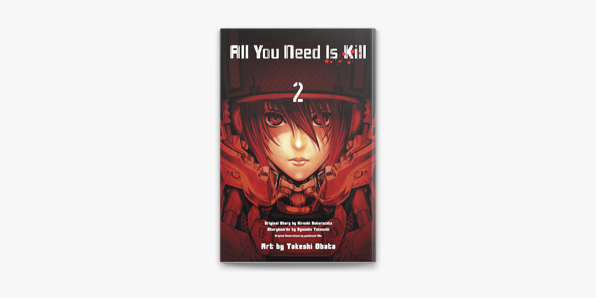 All You Need Is Kill Manga Cover - All You Need Is Kill Manga Volume 2
