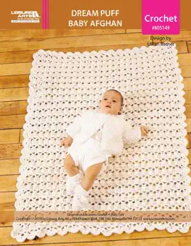 Dream Puff Baby Afghan Crochet ePattern