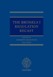 The Brussels I Regulation Recast