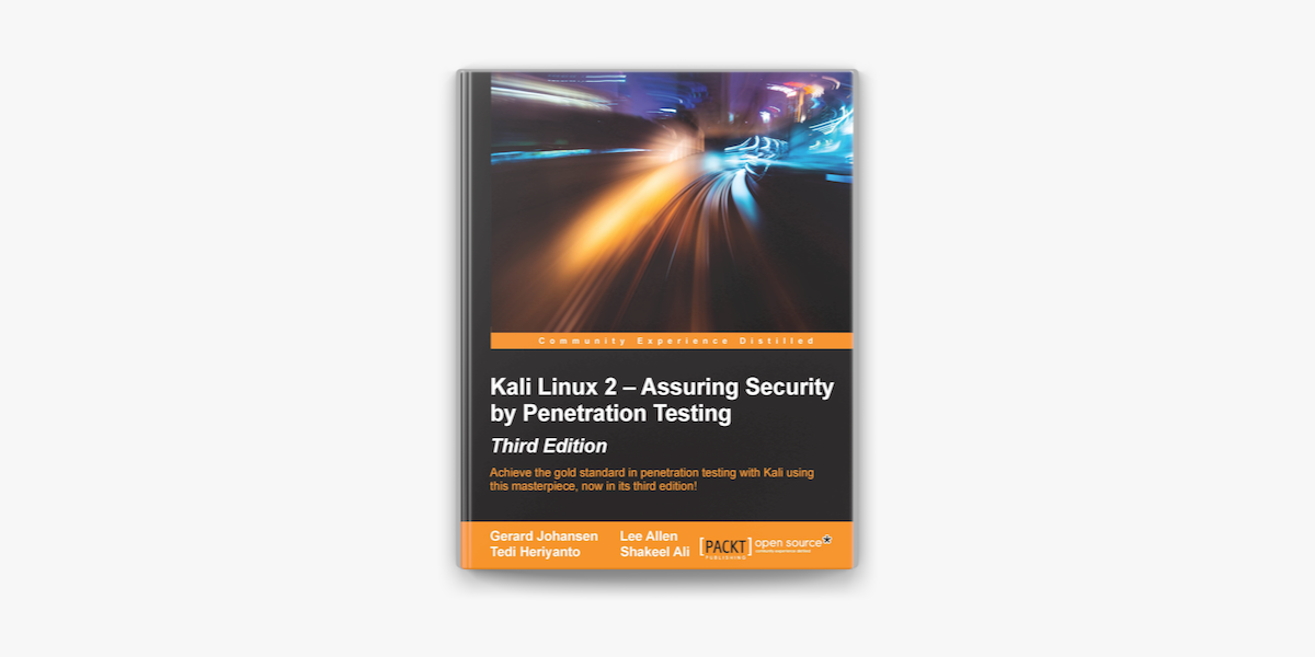 Penetration Testing With Kali