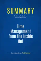 Summary: Time Management from the Inside Out