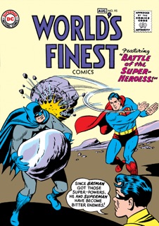 World's Finest Comics (1941-) #95 by Dave Wood & Dick Sprang
