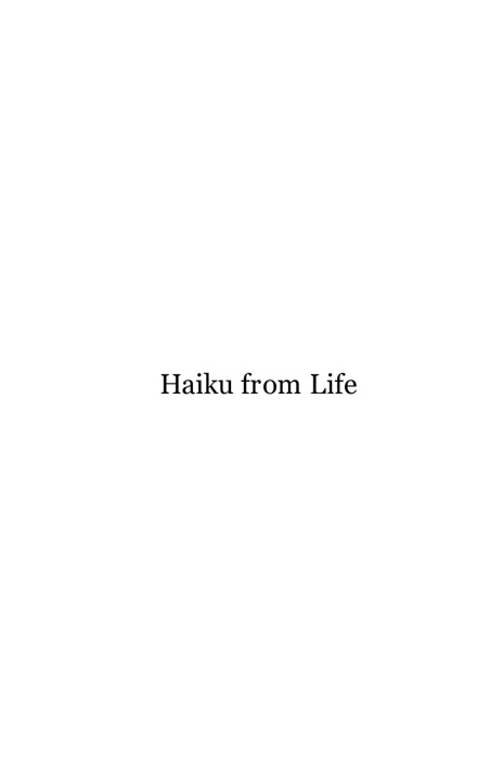 Haiku from Life