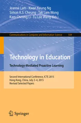 Read: Technology in Education. Technology-Mediated Proactive Book Learning