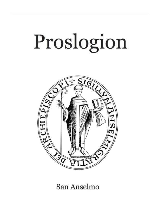 Proslogion