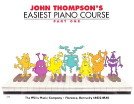 John Thompson's Easiest Piano Course - Part 1 - Book Only - John Thompson