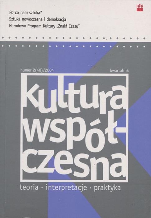 Kultura Współczesna 2/2004