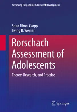 Read: Book Rorschach Assessment of Adolescents