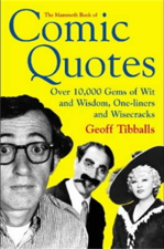 The Mammoth Book of Comic Quotes - Geoff Tibballs Cover Art