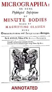 Micrographia (Annotated) by Robert Hooke