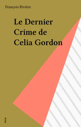 Read: Le Dernier Book Crime de Celia Gordon