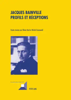 Read: Book Jacques Bainville - Profils et réceptions