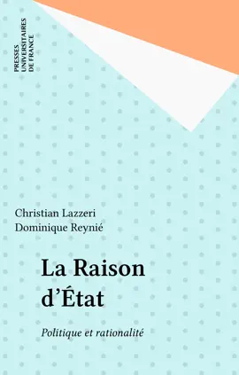 Read: Book La Raison d'État