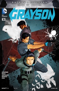 Grayson (2014-2016) #18 by Jackson Lanzing, Collin Kelly, Roge Antonio & Geraldo Borges