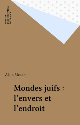 Read: Mondes Book juifs : l'envers et l'endroit